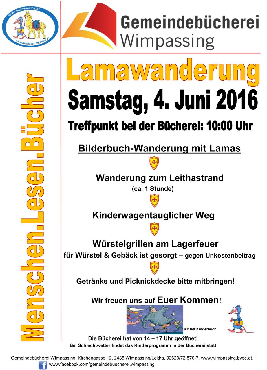 Lamawanderung 