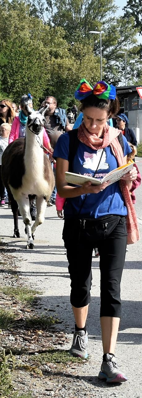 Lamawanderung 2022 - Foto Ursula 