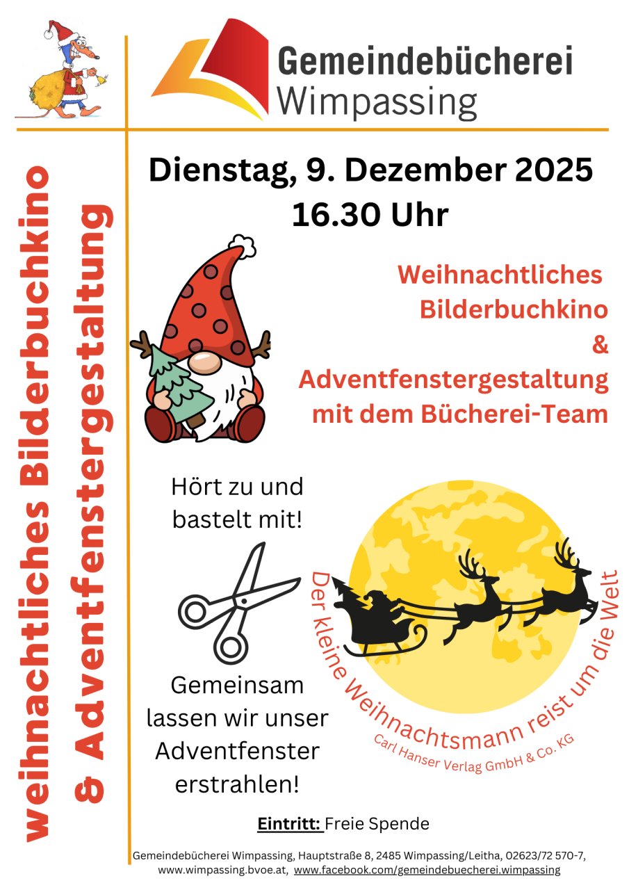 Plakat Adventfenster 2025