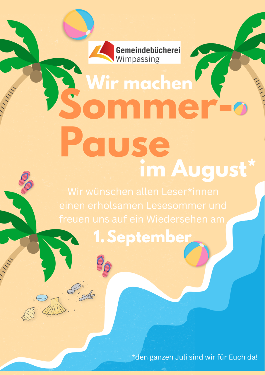 Sommerpauseplakat 2026