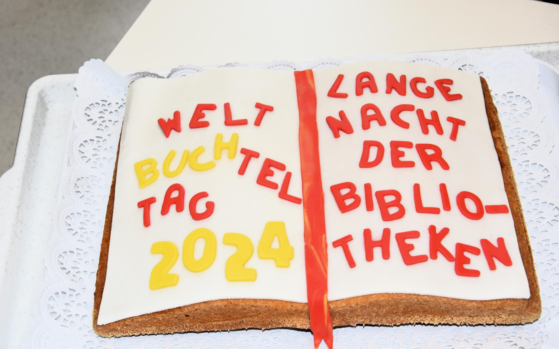 WeltBUCHteltag Torte 2024