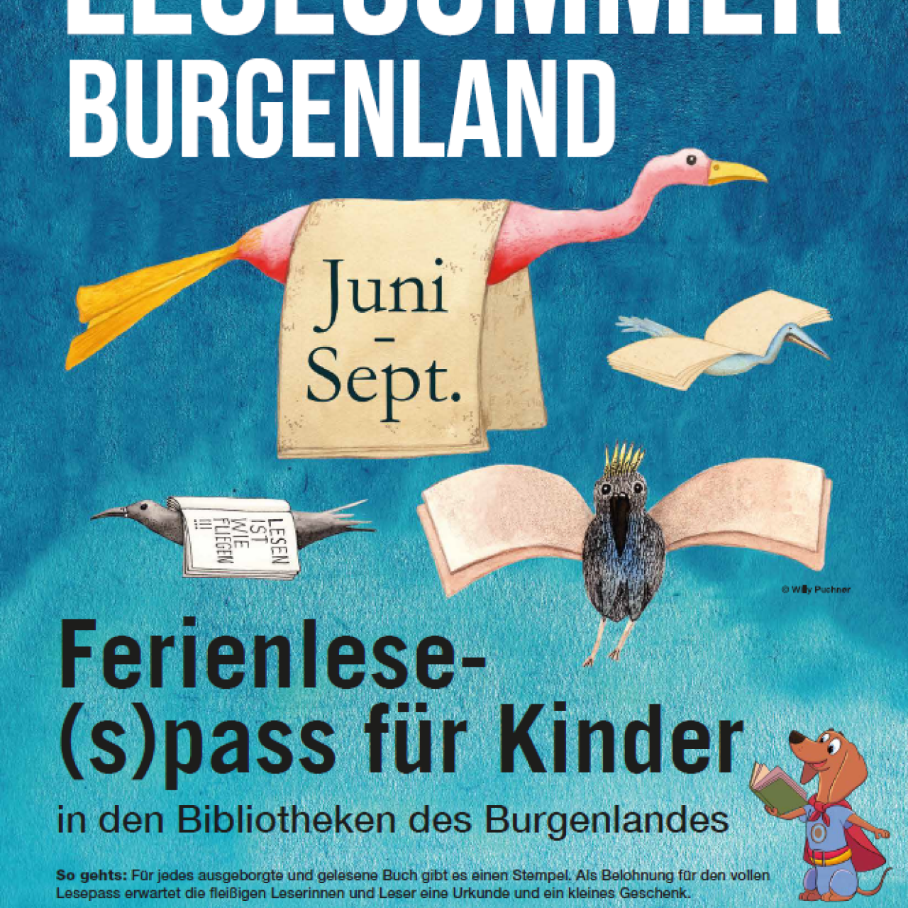 Lesesommer Plakat 2025
