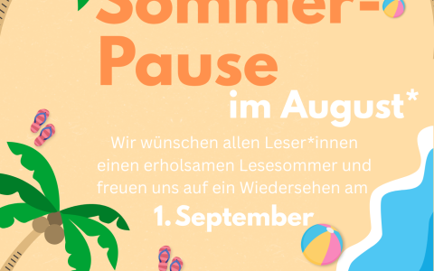 Sommerpauseplakat 2026